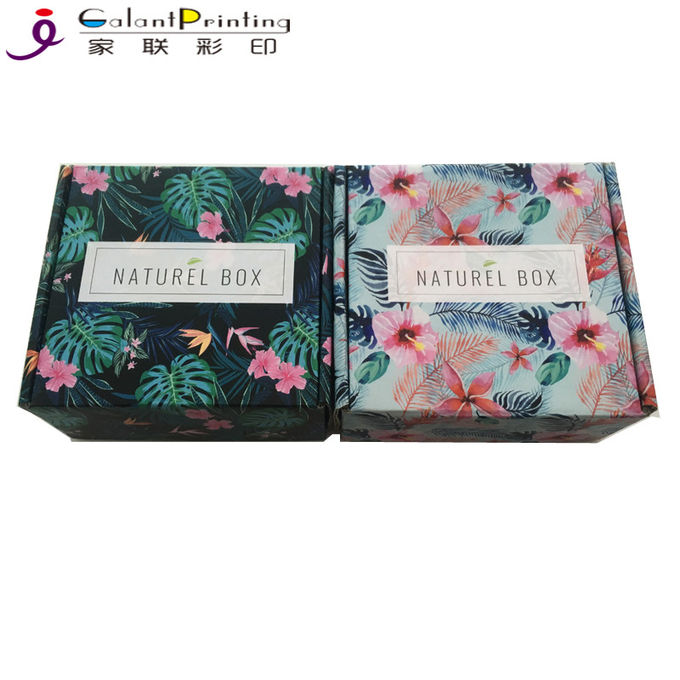 Customized Paper Printing Services E - Flute Corrugated Cardboard Mailer Box